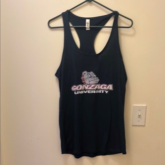 Gonzaga University Women's navy blue Tank Top with logo size XL - Picture 1 of 6